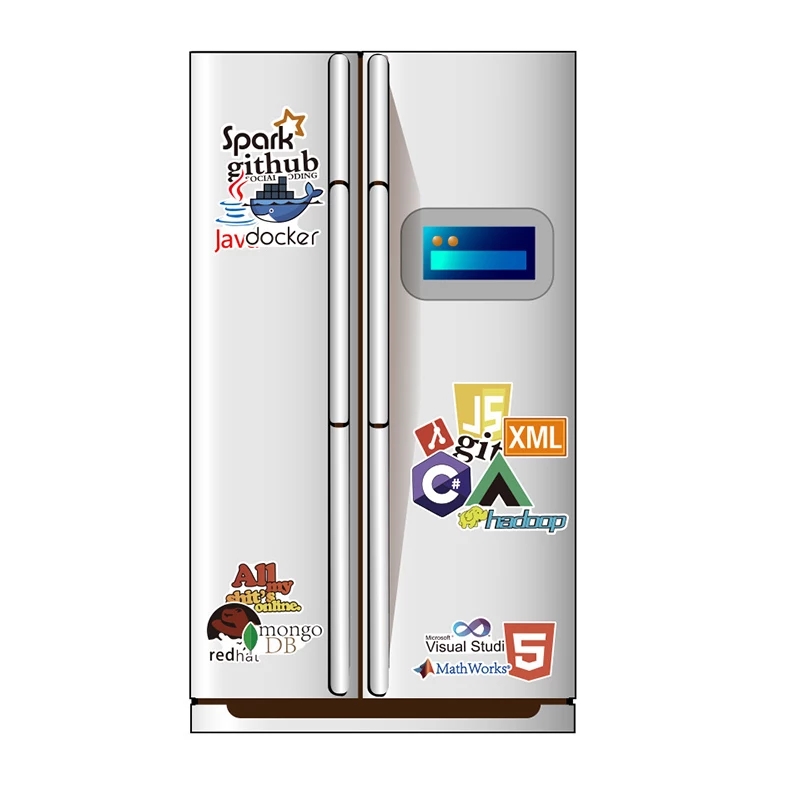 50 PCS Programming Language Stickers - Image 3