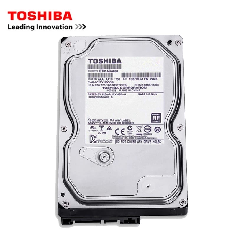 Toshiba Internal Desktop HDD