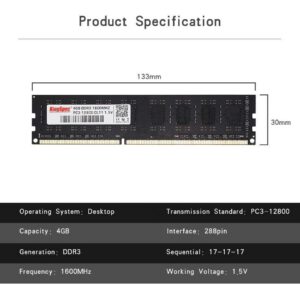 DDR3/DDR3L RAM for Desktop PC