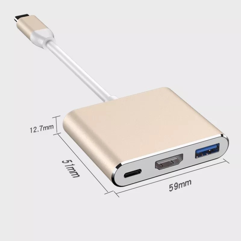 Type-C to HDMI | USB 3.0 | Type-C Port