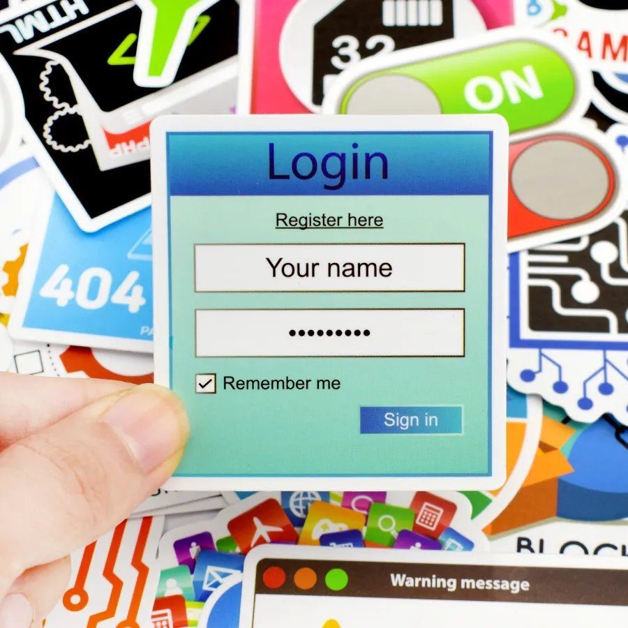 50 PC'S Programming Stickers - Image 2